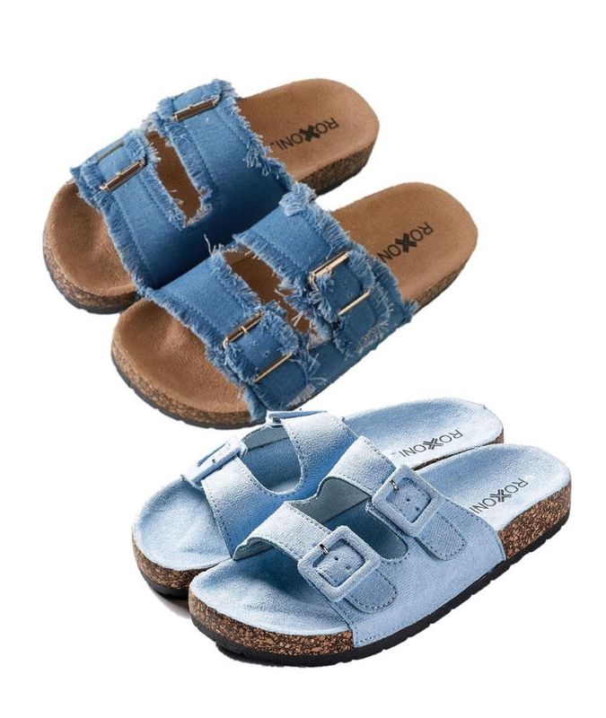 Double Buckle Sandals