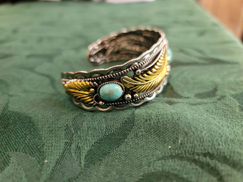 Feather Cuff Bracelet
