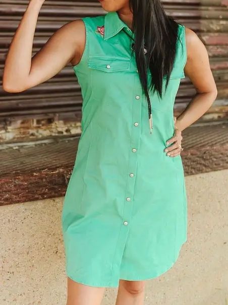 The Rose Embroidered Mini Dress