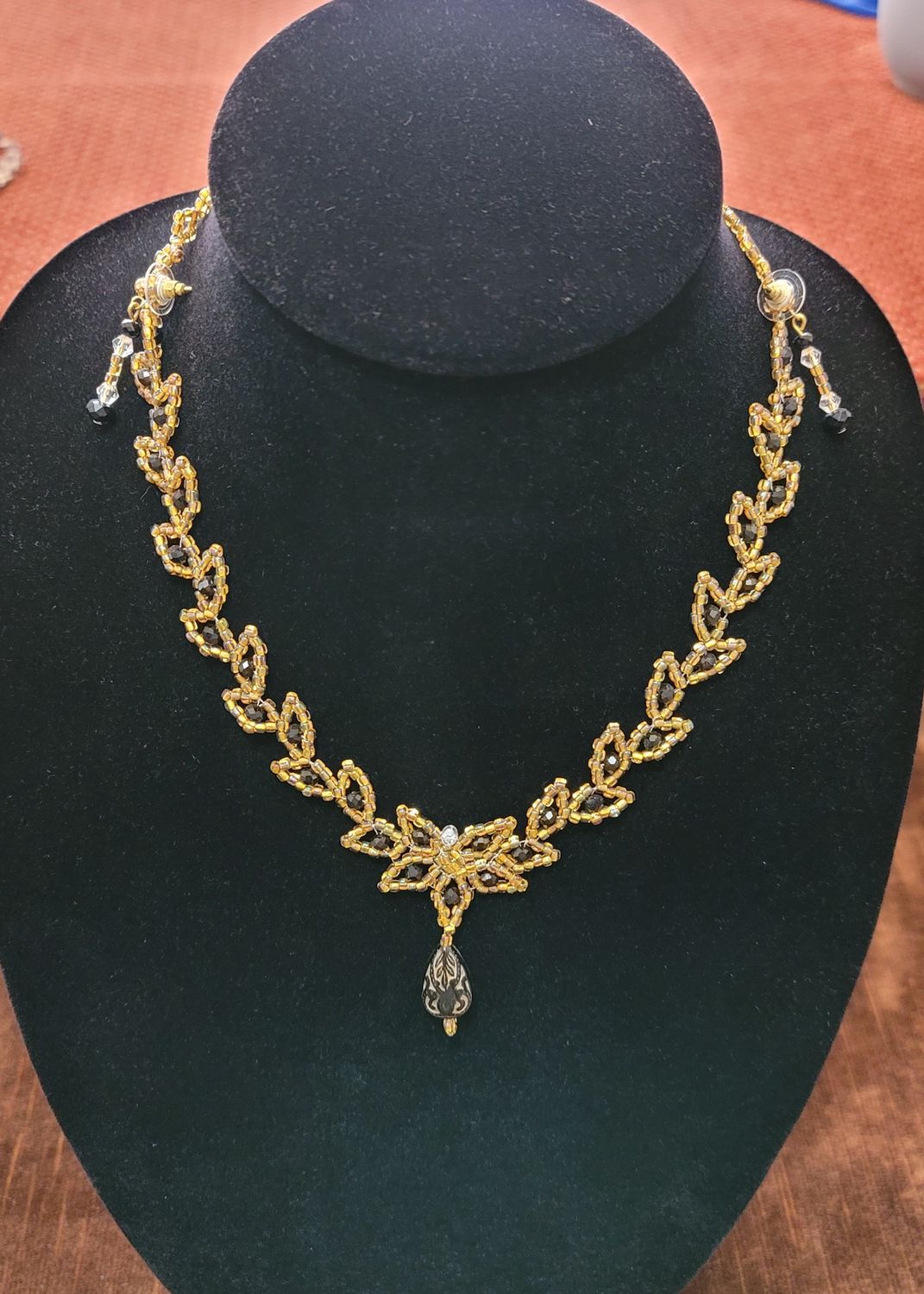 Beaded Leaves Set