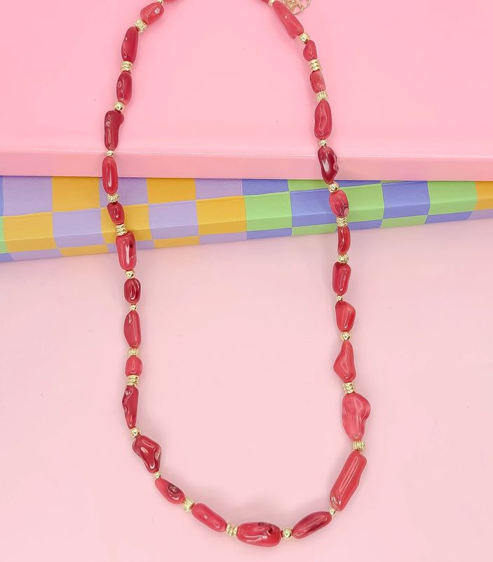 Red Pepper Pop Necklace