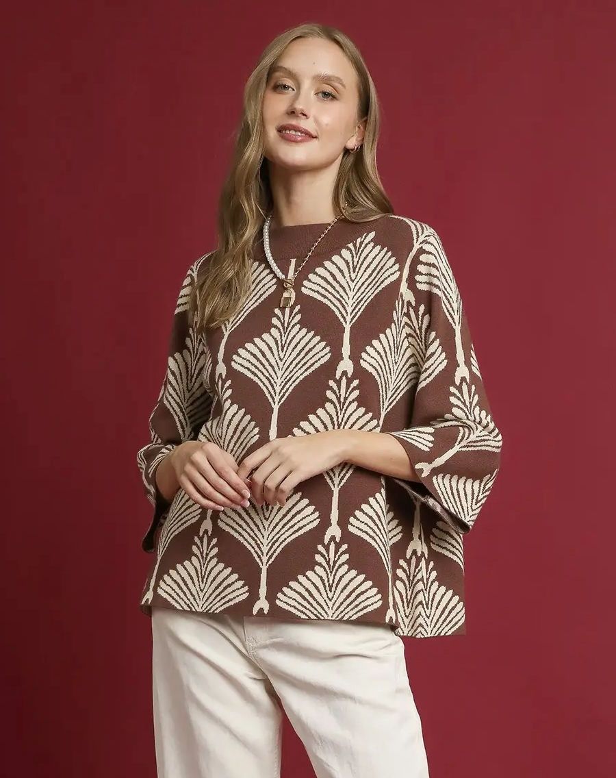 Fan Sweater, Size: SMALL