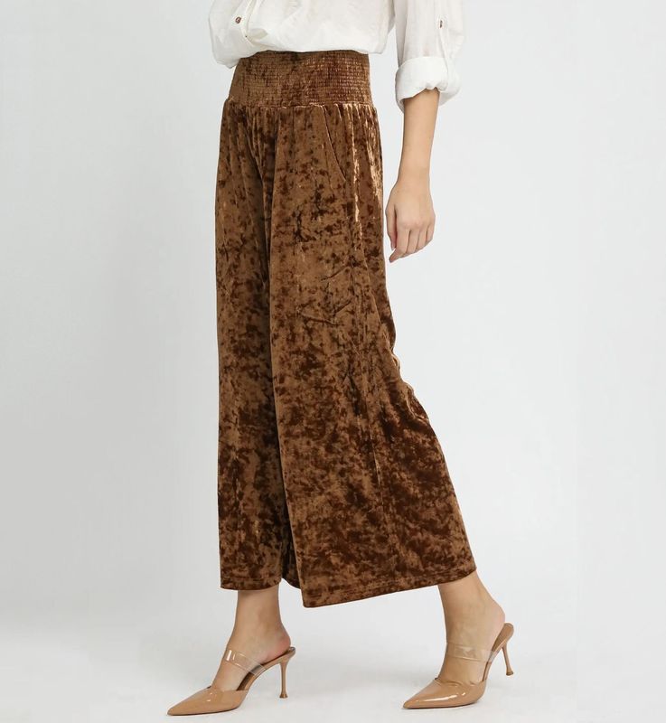 Captivating Velvet Pants