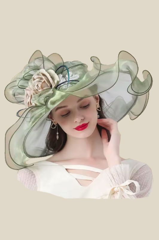 Derby Hats - with Roses