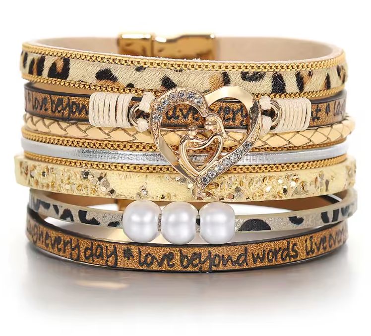 Love Bracelet - Animal Print