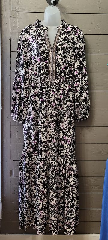 CURVY Boho Maxi Dress