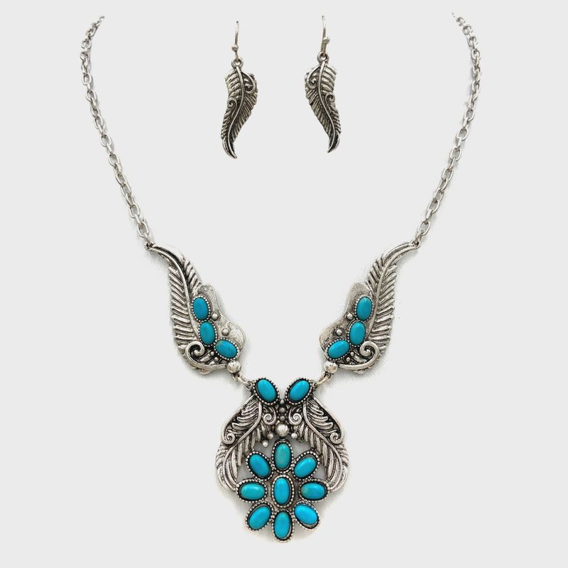 Willow Leaf Jewelry Set