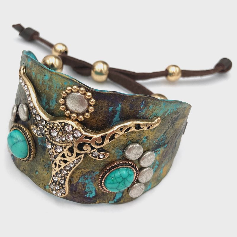 Longhorn Cuff Bracelet