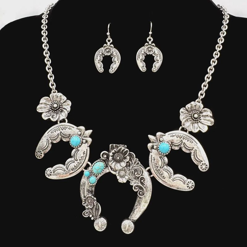 Squash Blossom Necklace Set