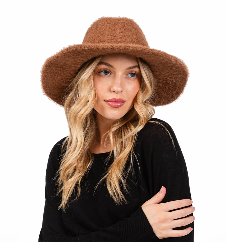 Furry Fedora Hat