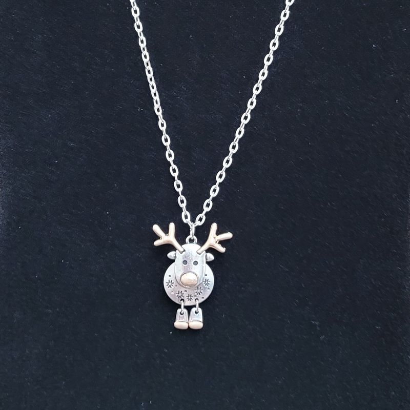 Christmas Rudolph Necklace