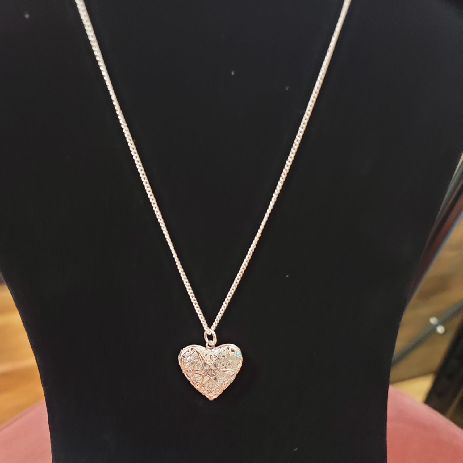 Silver Locket Pendant