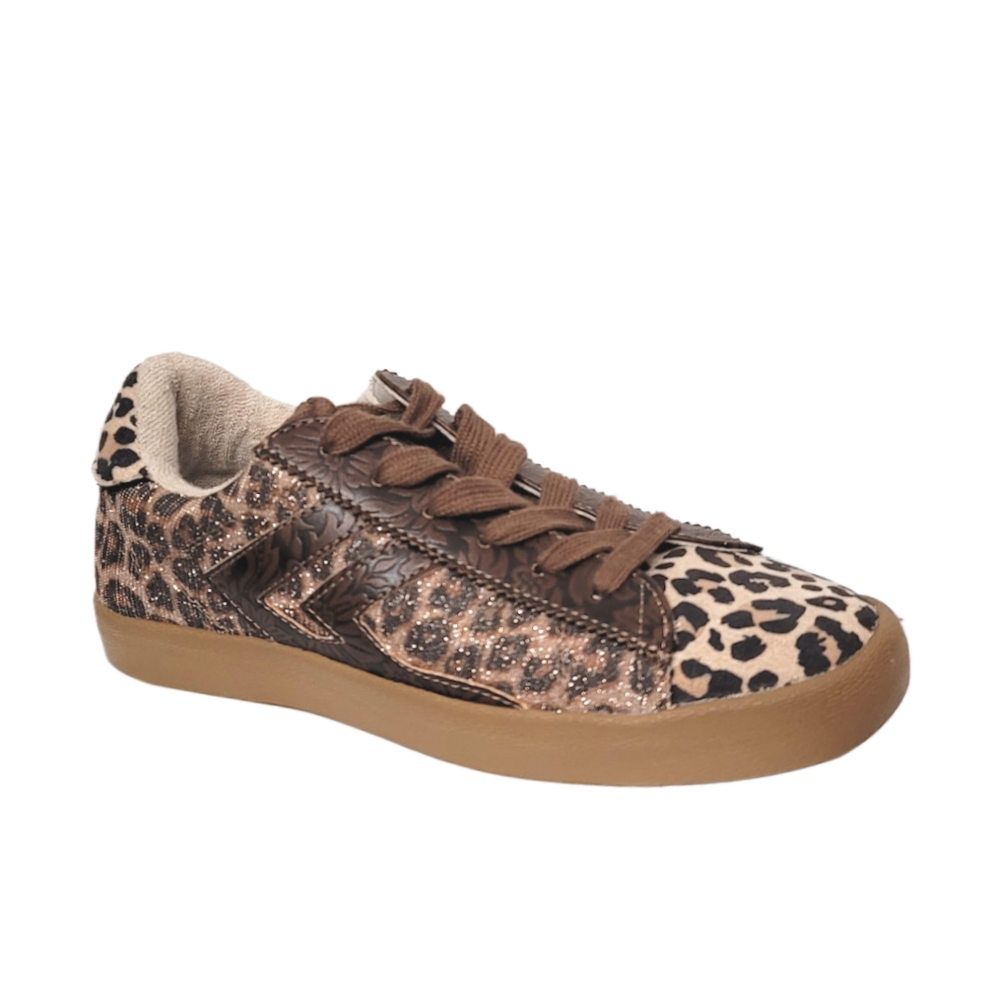 Champ - Tan Leopard Shoes, Size: 6