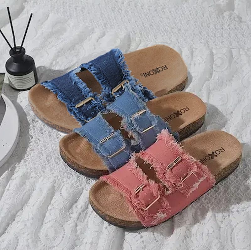 Double Buckle Sandals