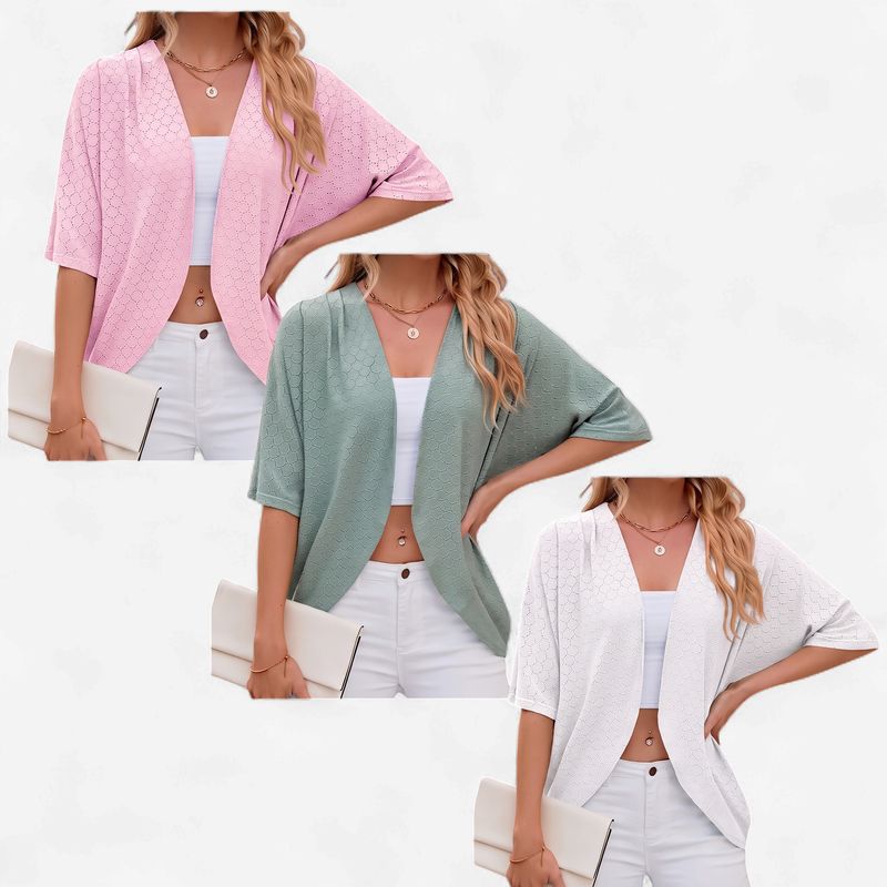 Mid-sleeve Shrug Cardigan