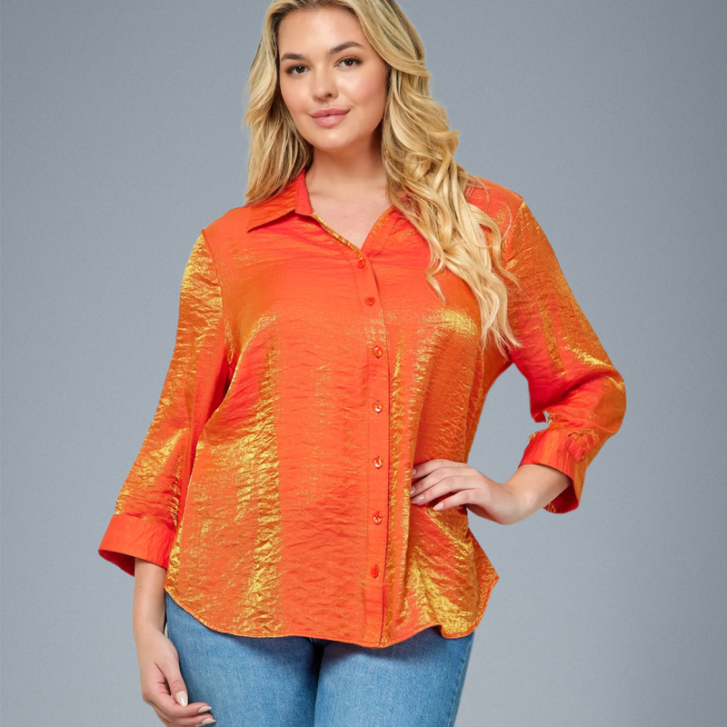CURVY - Shimmery Blouse
