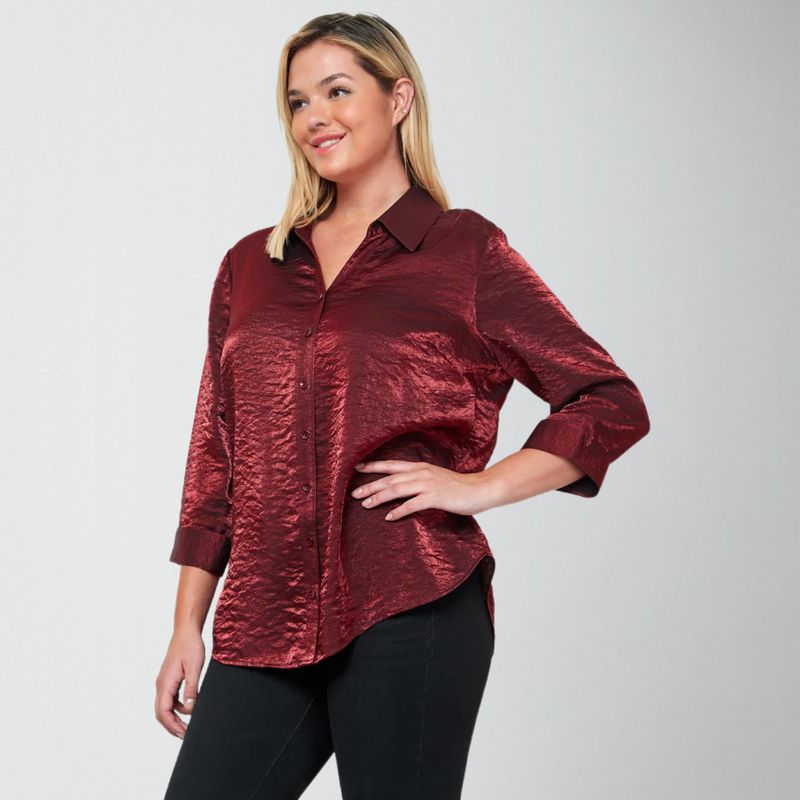 CURVY - Shimmery Blouse