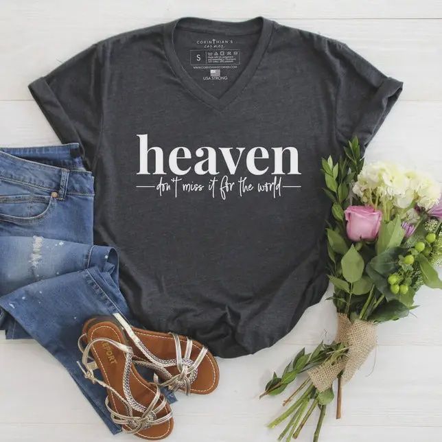 Heaven, Don't Miss It, Size: XSMALL
