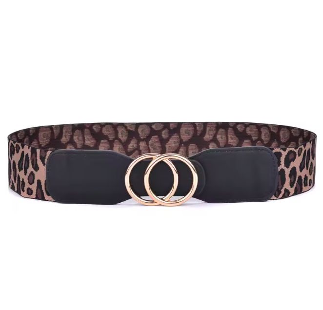 Leopard Stretch Belt