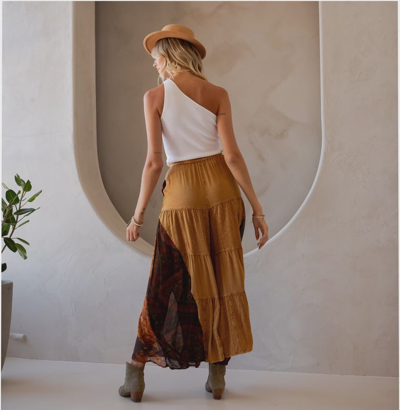 Patchwork Pants