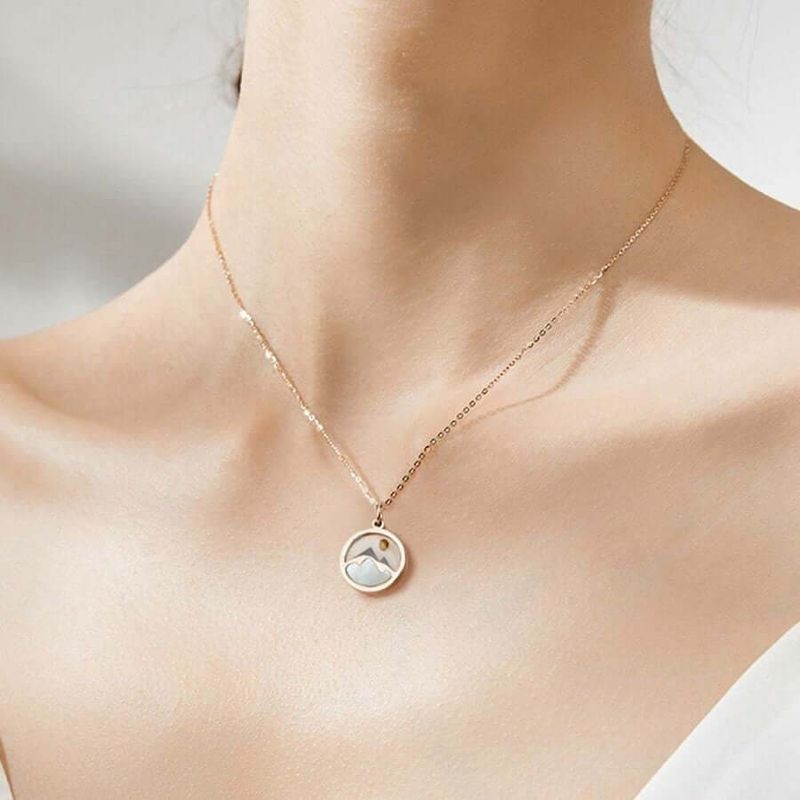 Faith Moves Mountains Pendant