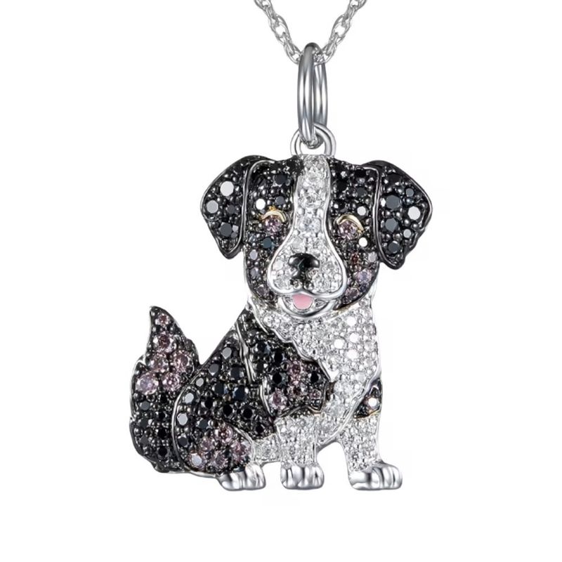Sparkling Dog Pendants