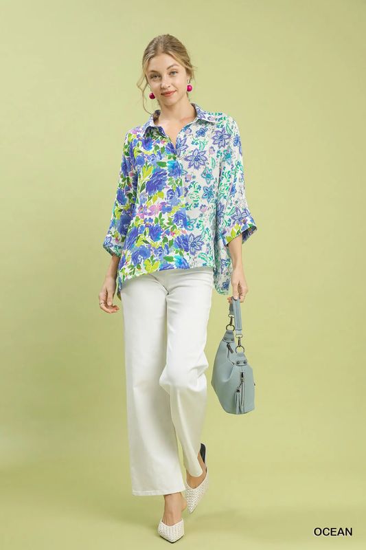 Floral Mix Up Blouse