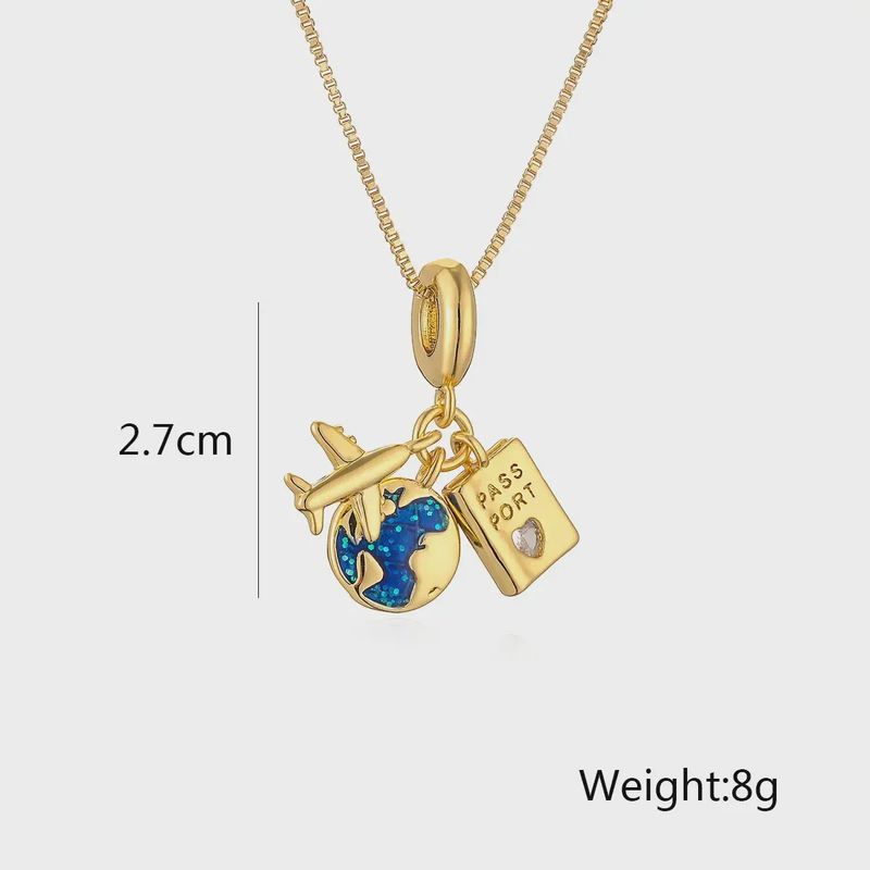 Camera Pendant Necklace – Travel Charm