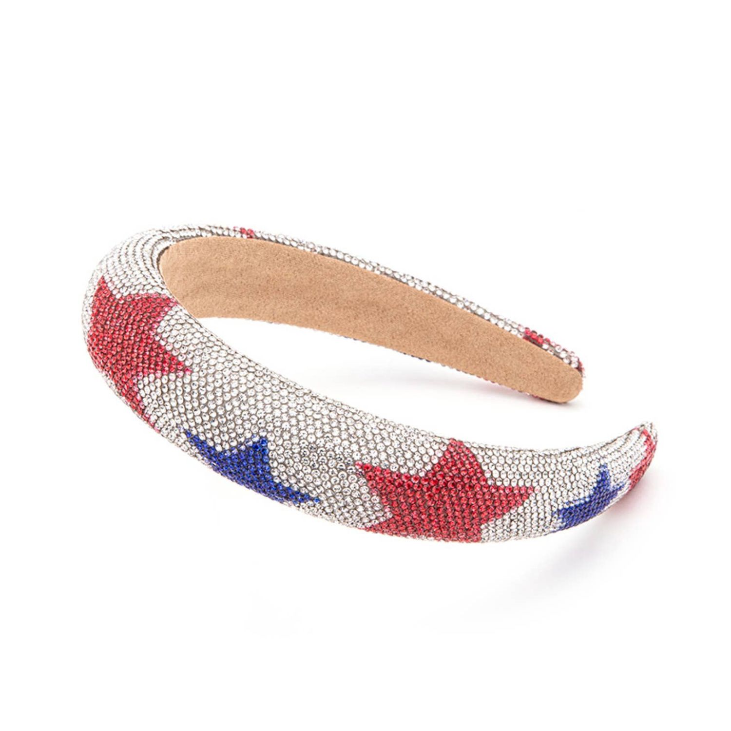 USA Rhinestone Statement Headband, Color: Stars
