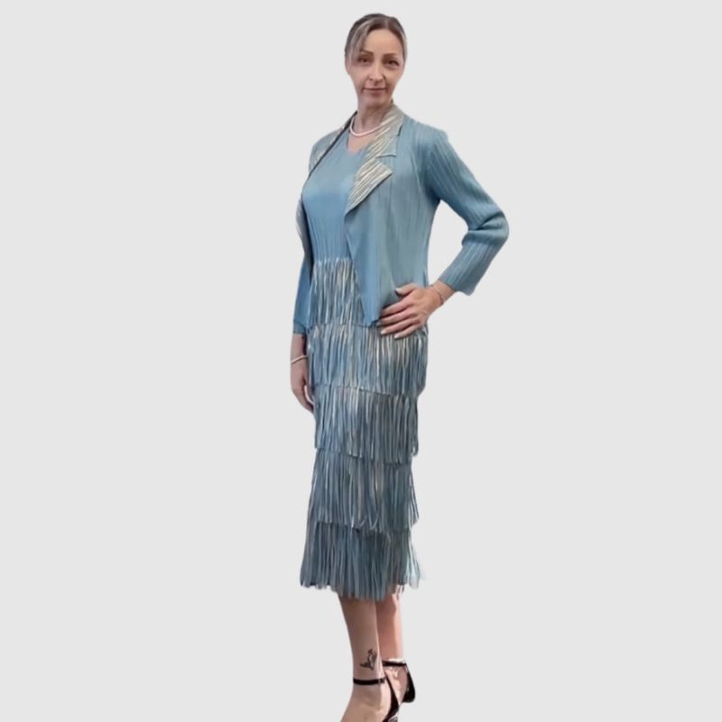 Gilded Ombre Dress Set