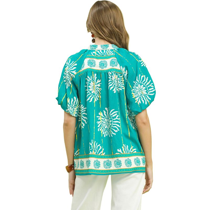 Truly Turquoise Blouse