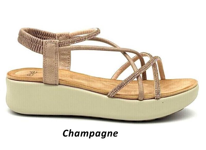 Strass Sandal