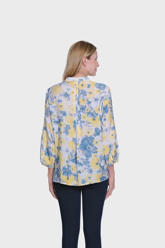 Multi-Tucked Blouse