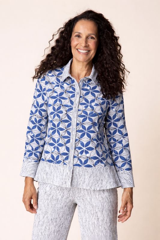 Amalfi Floral Print Blouse