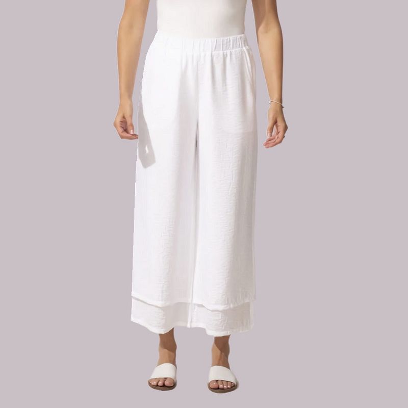 Double Layer Flood Pants