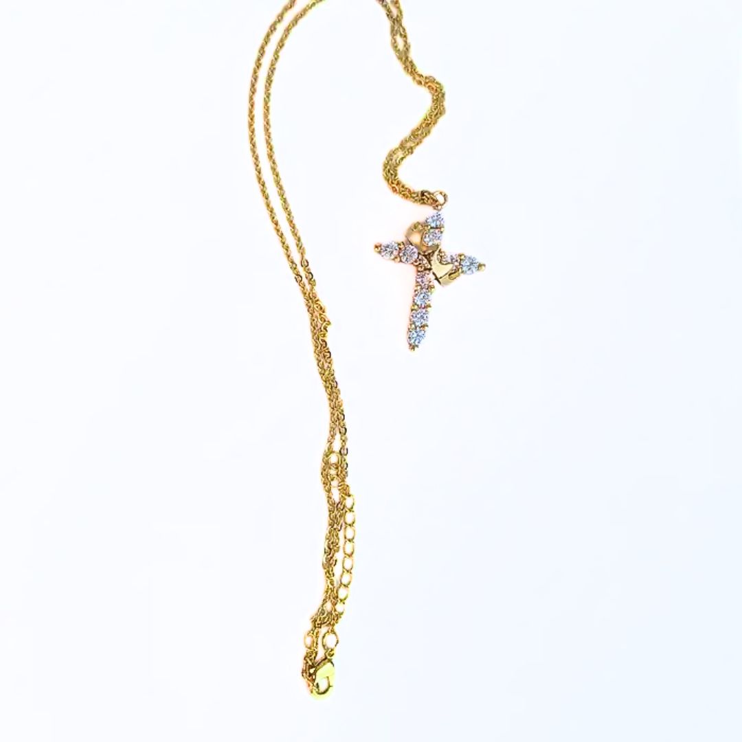 Cross &amp; Crown Pendant