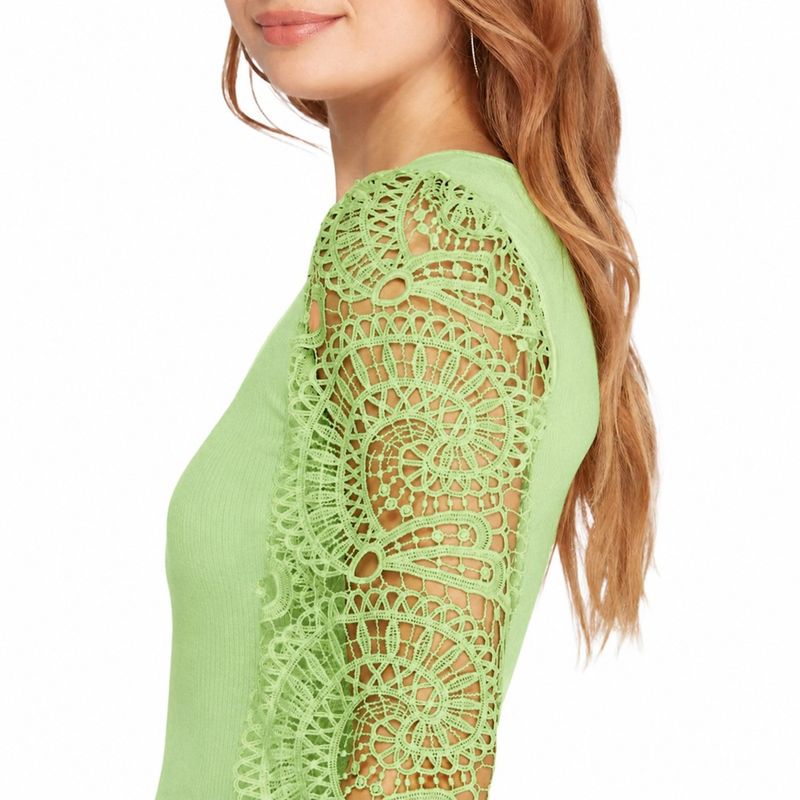 Lovely in Lime Knit Top