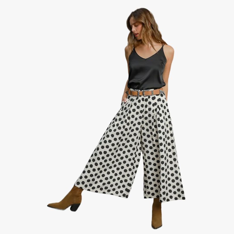 Polka Palazzo Pants