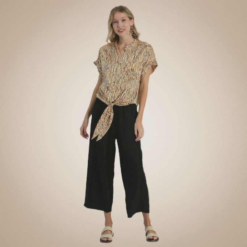 Golden Hour Satin Blouse