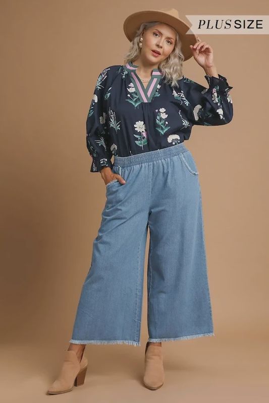 CURVY Easy Days Denim Pants