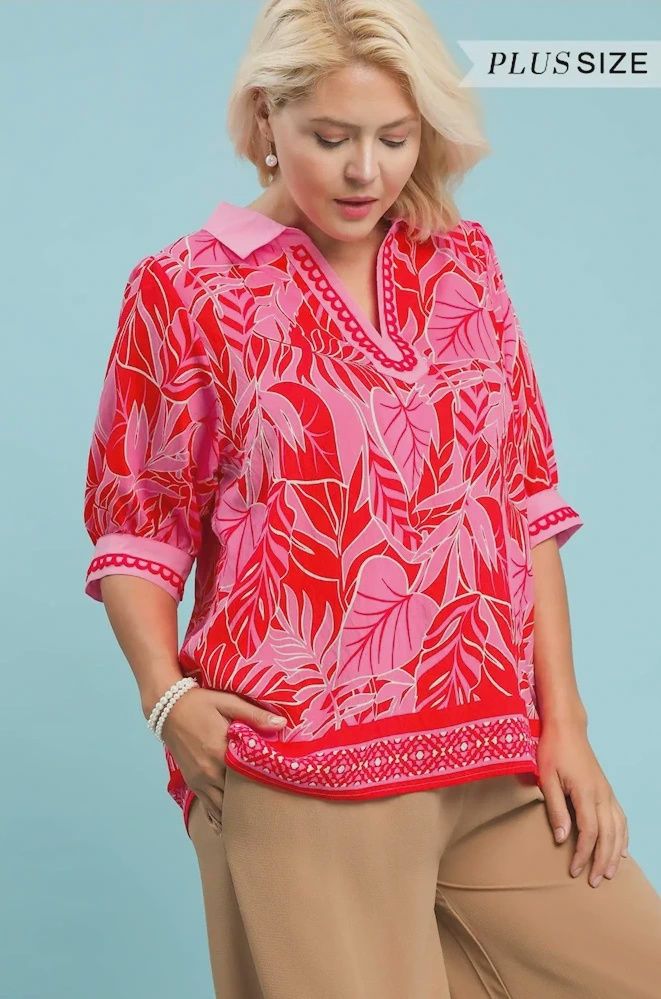 CURVY Sunset in Paradise Top, Size: XL