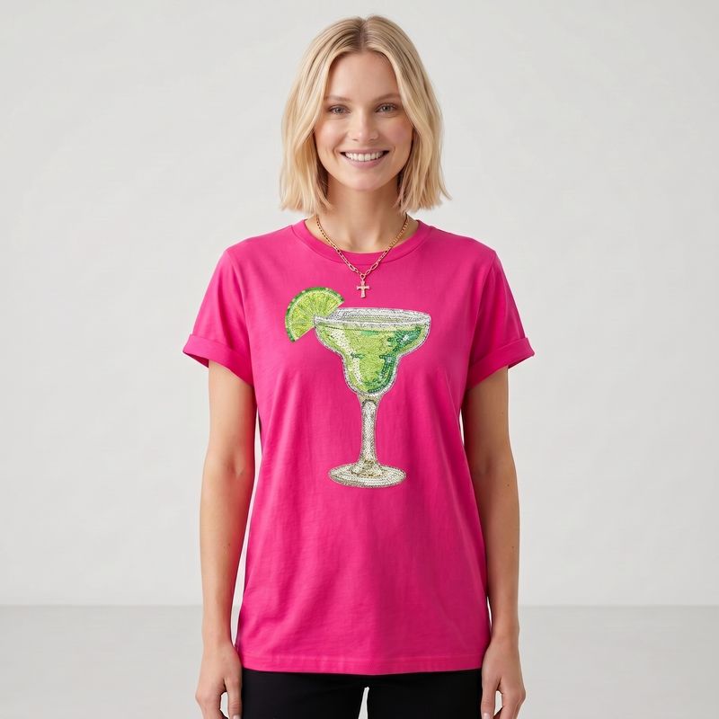 Hot Pink Margarita T-Shirt