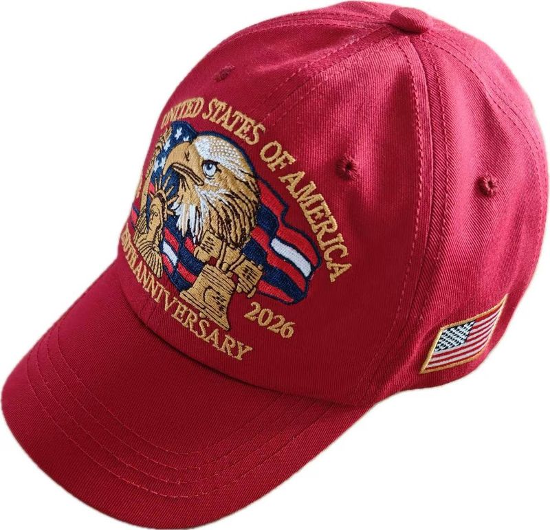 Red USA 250th Cap