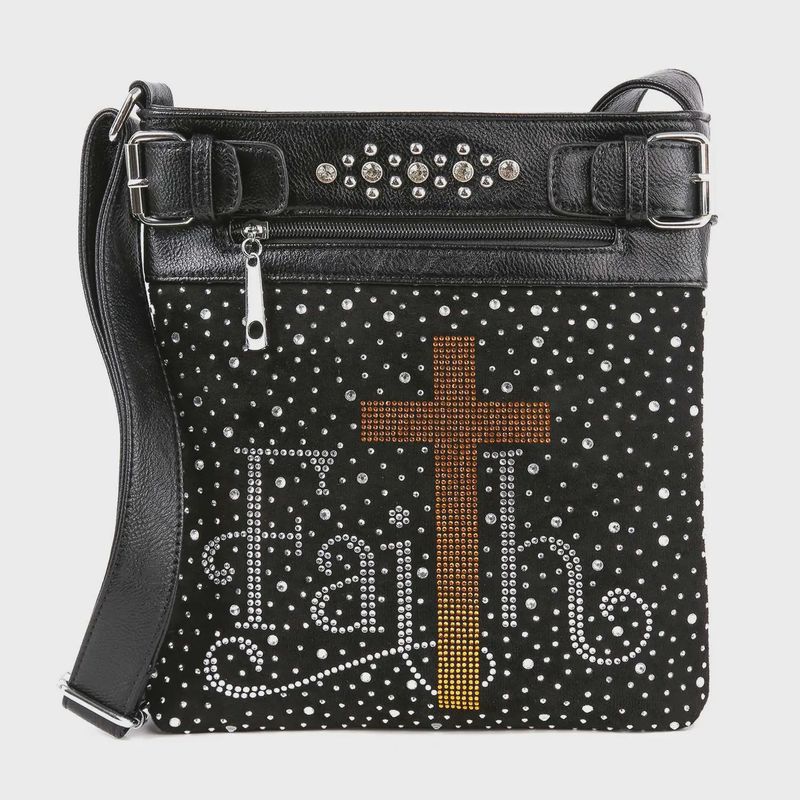 Sparkling Faith Crossbody Bag