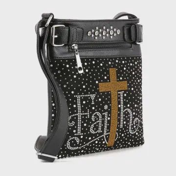 Sparkling Faith Crossbody Bag