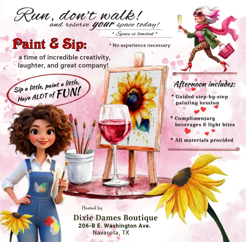 Paint &amp; Sip Event - Hosted by DDB