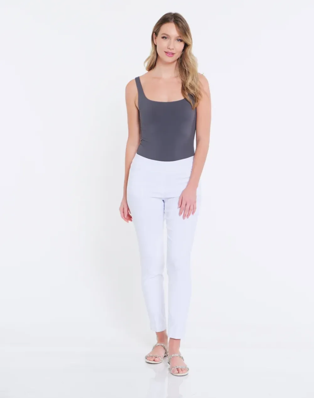 Simply Sleek Pull-On Crop Pants