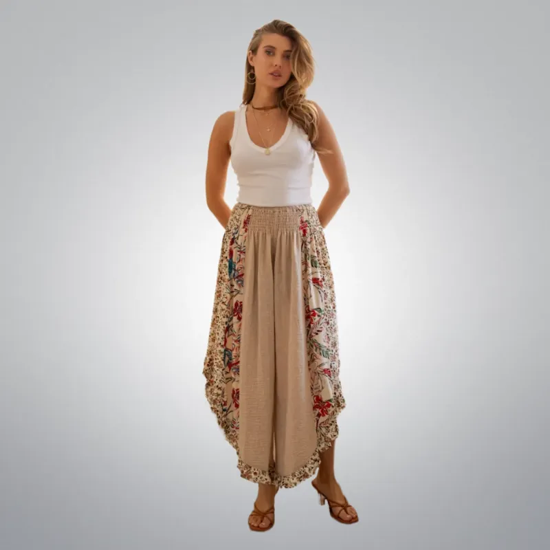 Wildflower Wanderer Ruffle Pants