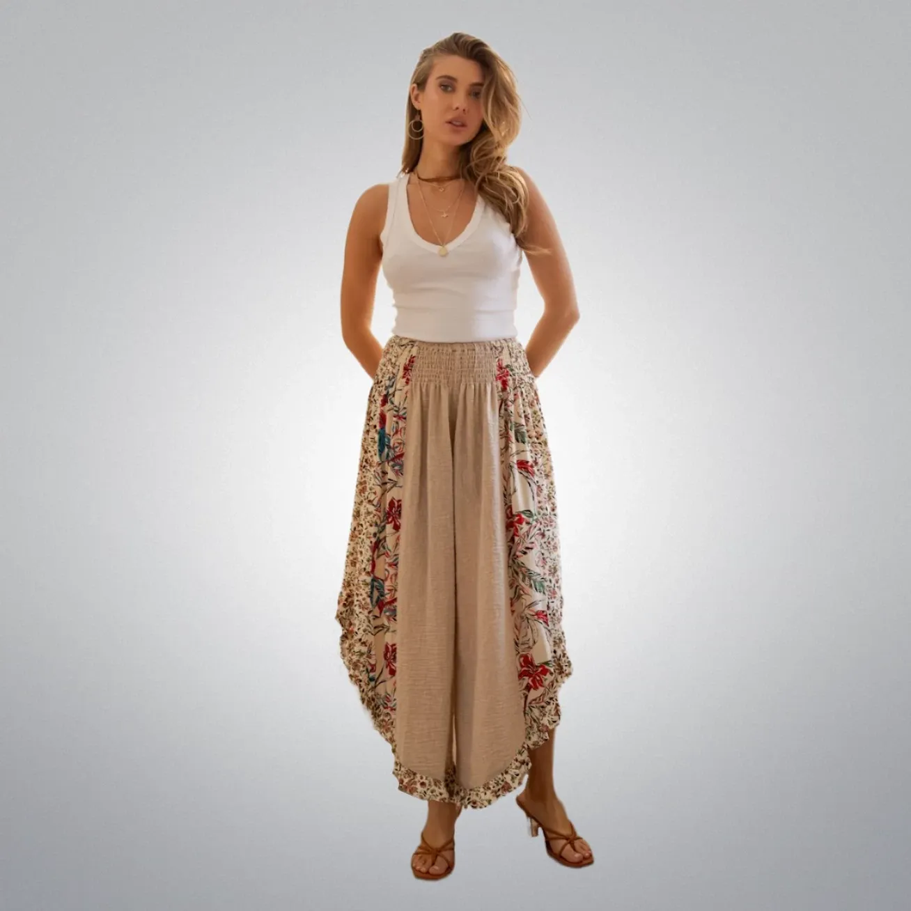 Wildflower Wanderer Ruffle Pants, Size: SMALL