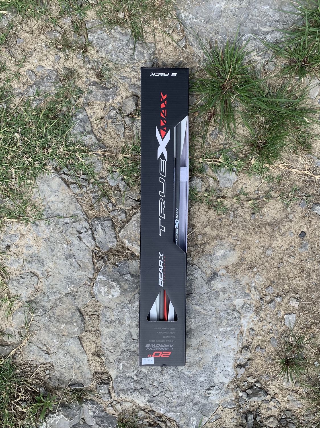 true x max arrows carbon 20'' 6 pk